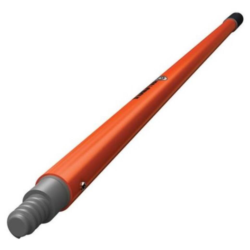 Full Circle Light Duty Sander Pole - Orange and Grey, 4'