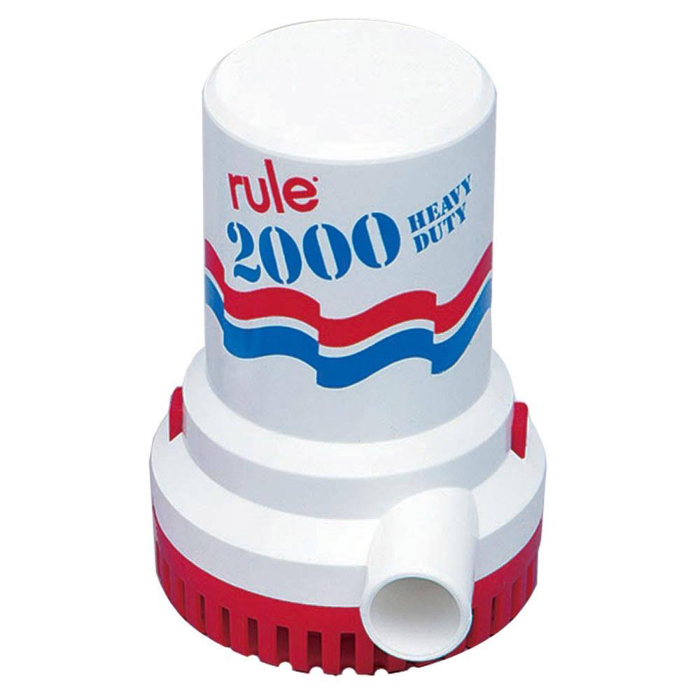 Rule 2000 Non Automatic Bilge Pump - 12V