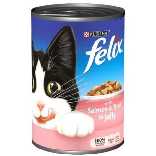 Felix with Salmon & Trout in Jelly 400g