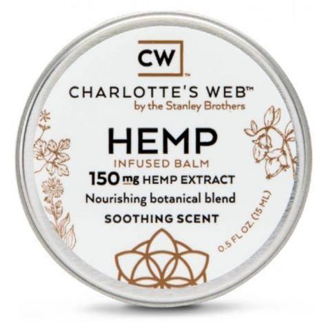 Charlotte's Web Hemp Extract Balm, 150 mg, Full Spectrum - 0.5 oz