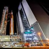 NASA rolls out Artemis moon rocket to launch pad