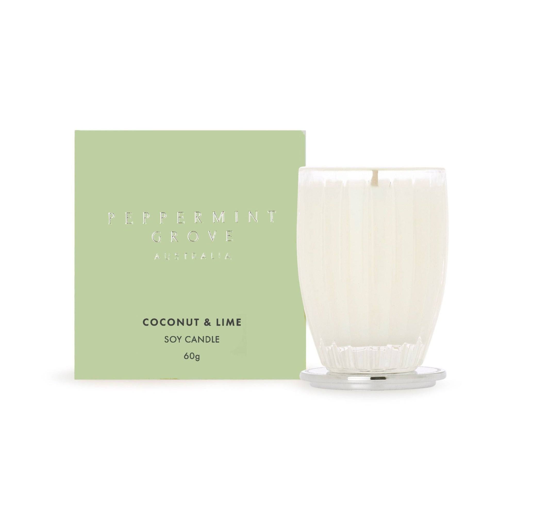Peppermint Grove Small Candle 60g Patchouli & Bergamot 
