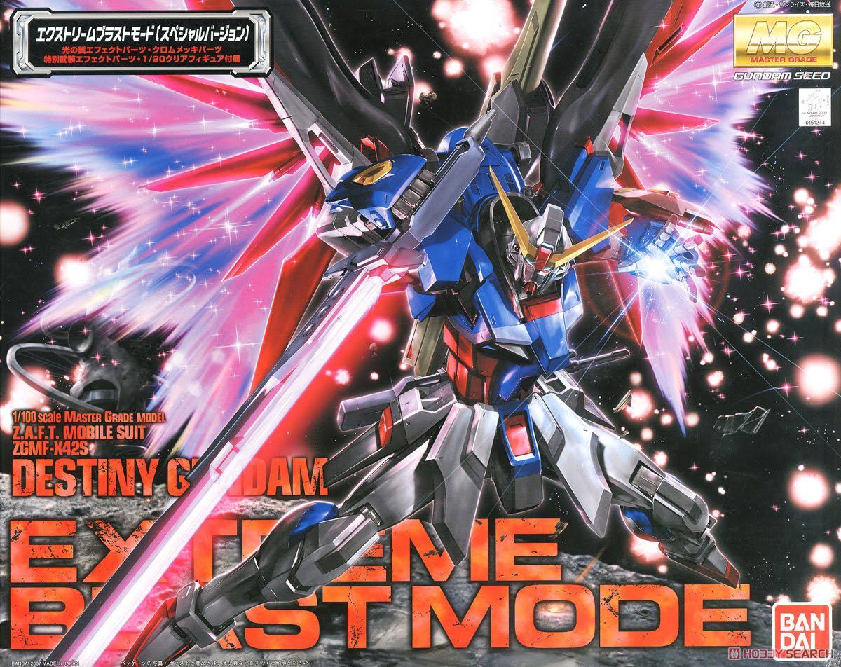 Bandai 1/100 MG Destiny Gundam Extreme Blast Mode Kit