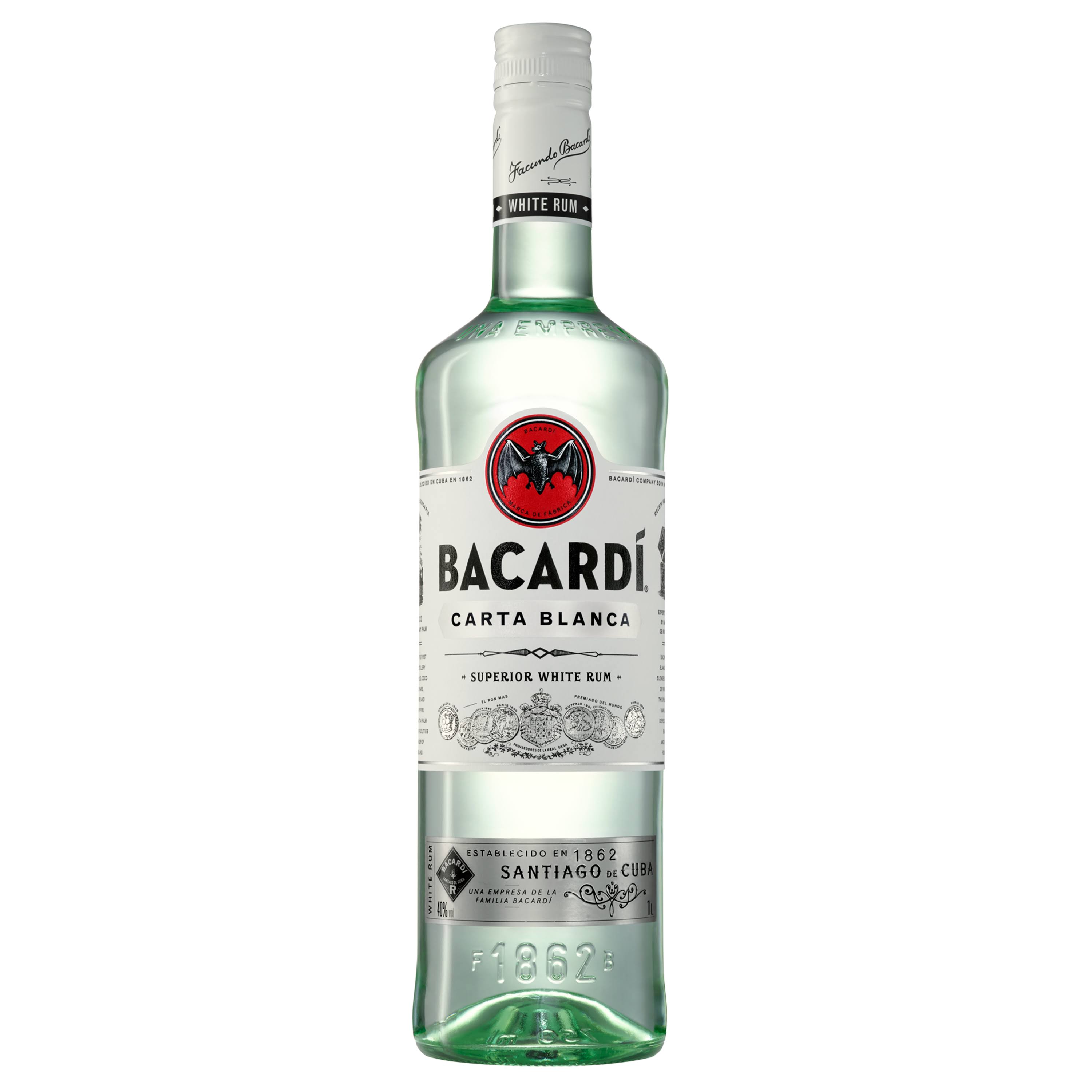 Bacardi Superior Rum - 1000ml