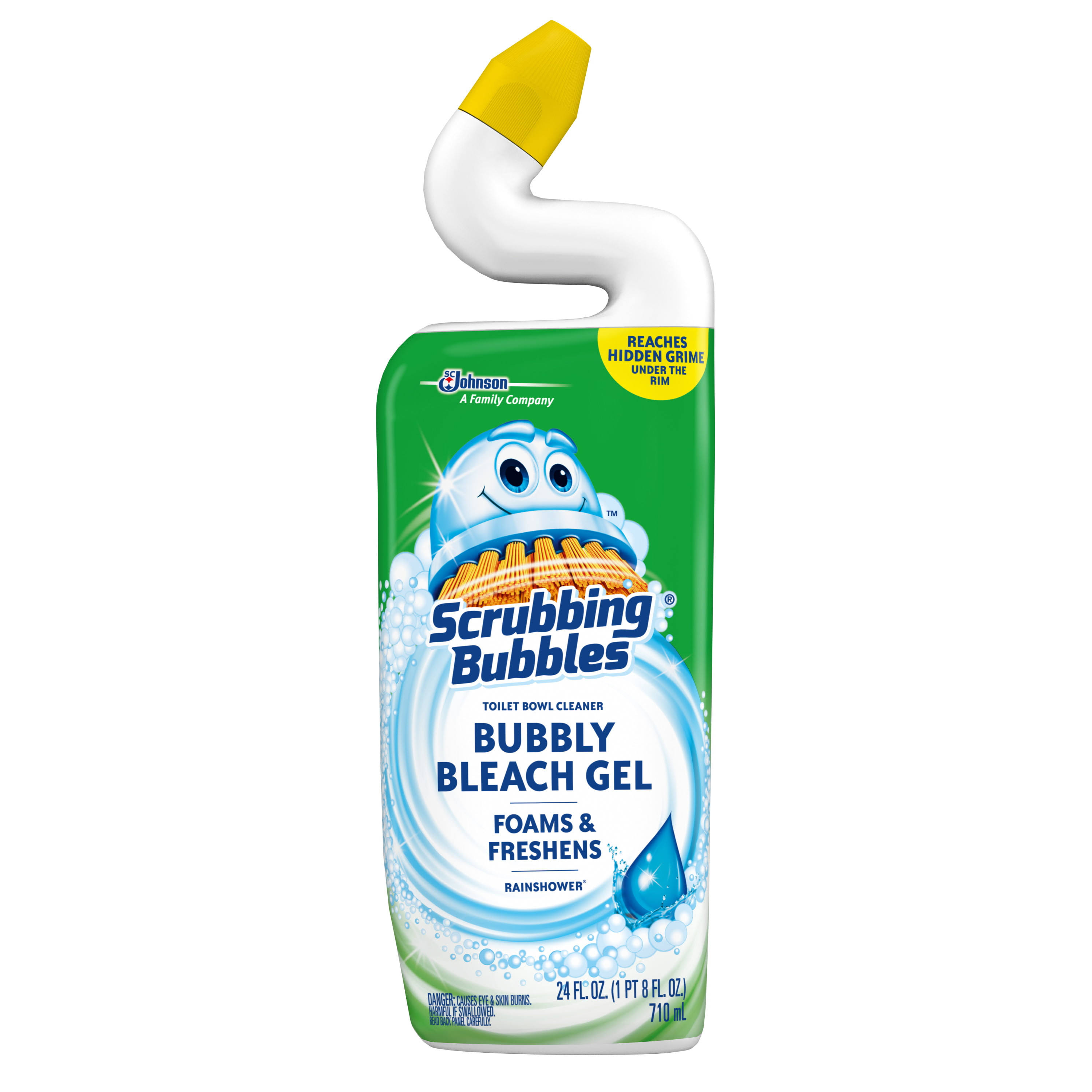 Scrubbing Bubbles Foaming Bleach Gel Toilet Bowl Cleaner - 24oz