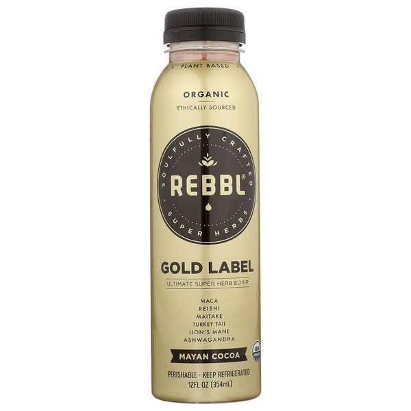 REBBL Organic Mayan Cocoa Gold Label Elixi Drink - 12 Fluid Ounces - Westerly Natural Market - Delivered by Mercato