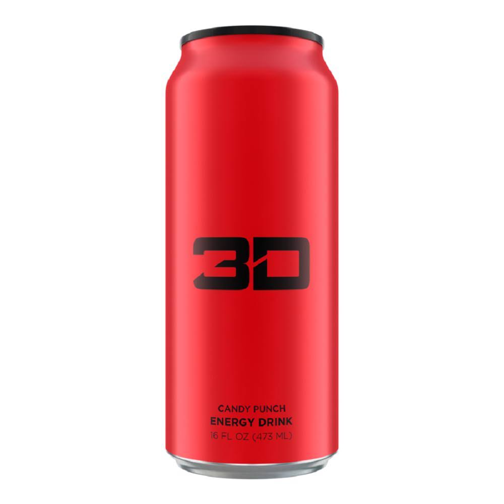 3D Energy Drink - Red