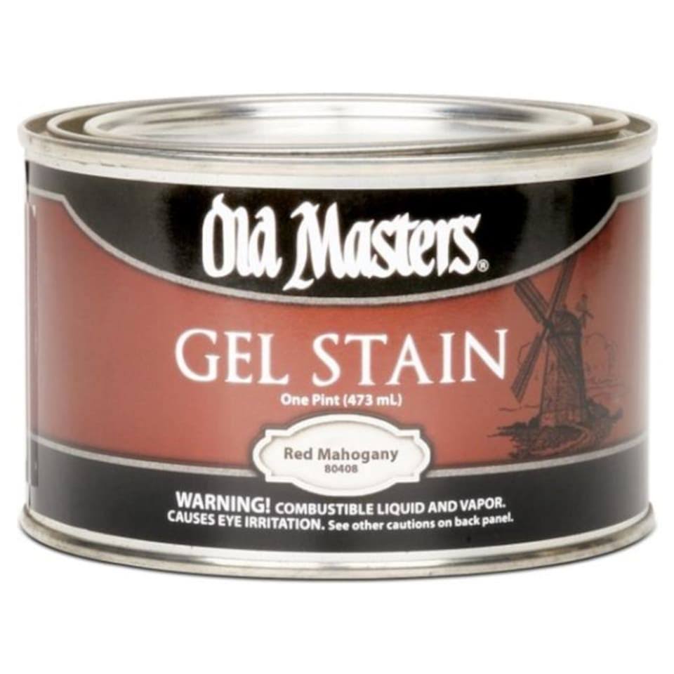 Old Masters Gel Stain - Mahogany, 1 Pint