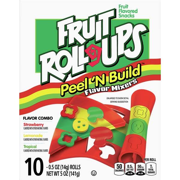 Betty Crocker Fruit Roll-Ups Flavor Mixers - 10ct, 0.5oz