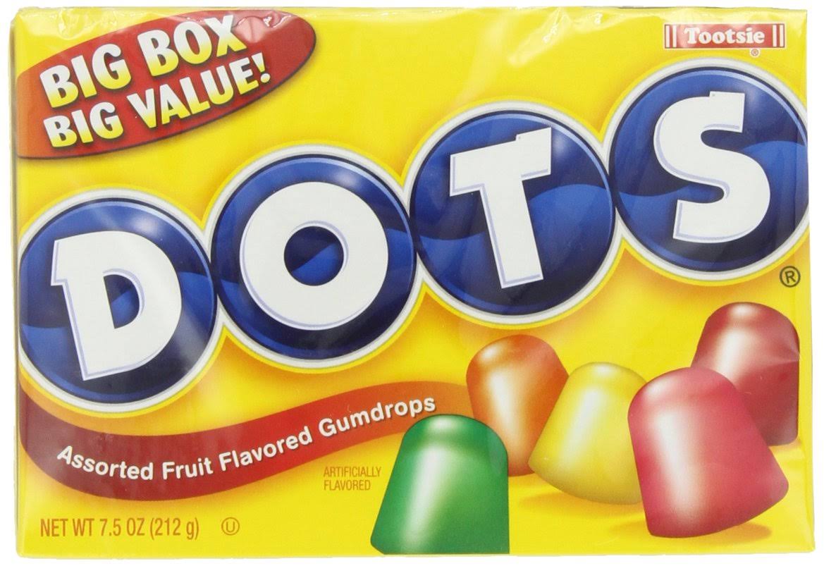 Tootsie Dots Assorted Fruit Flavored Gumdrops