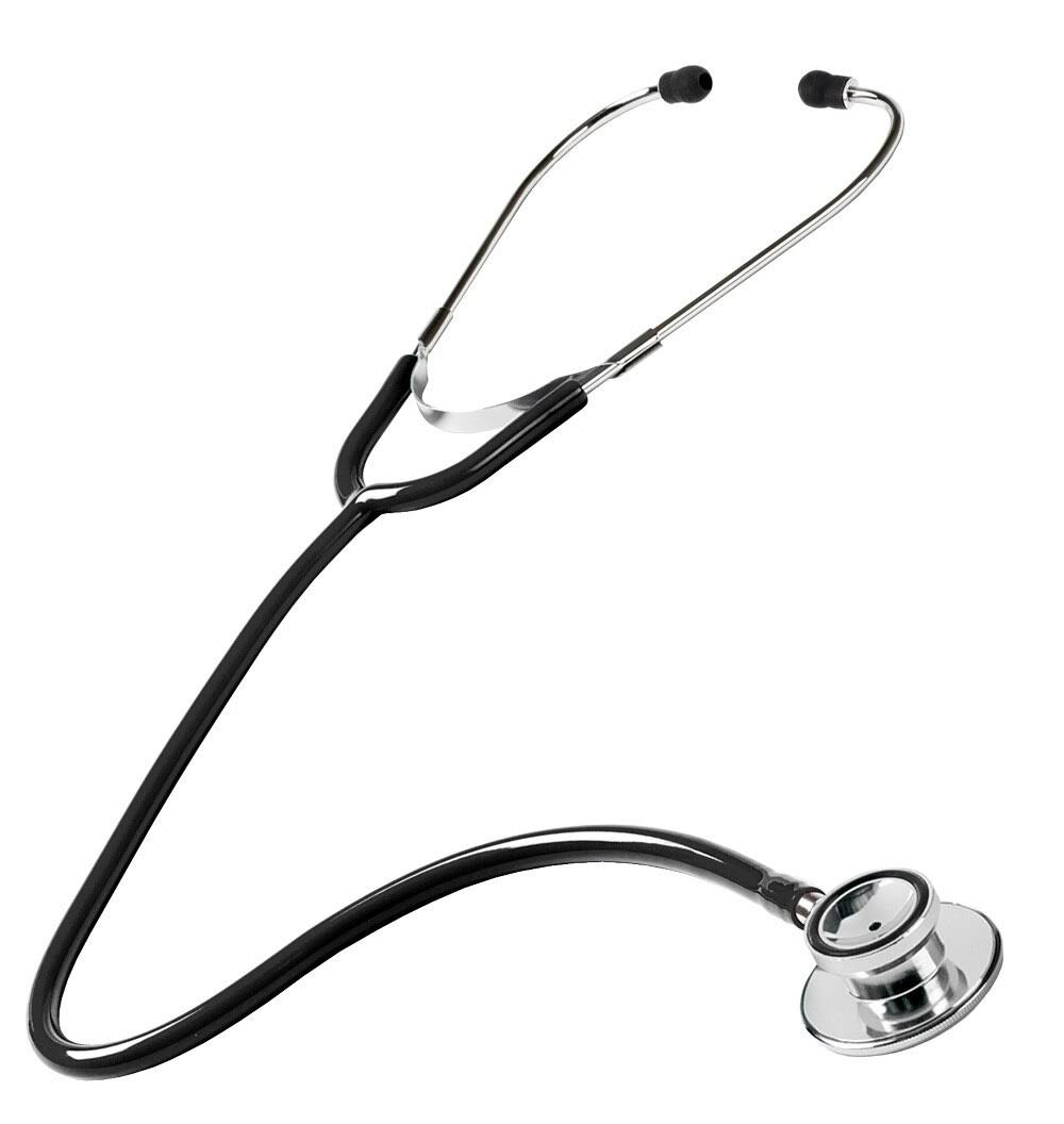 Prestige Dualhead Black Stethoscope: Health & Personal