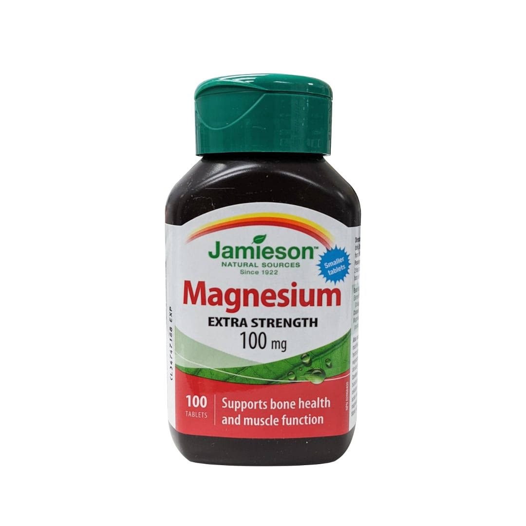 Jamieson Magnesium 100mg Tablets - x100