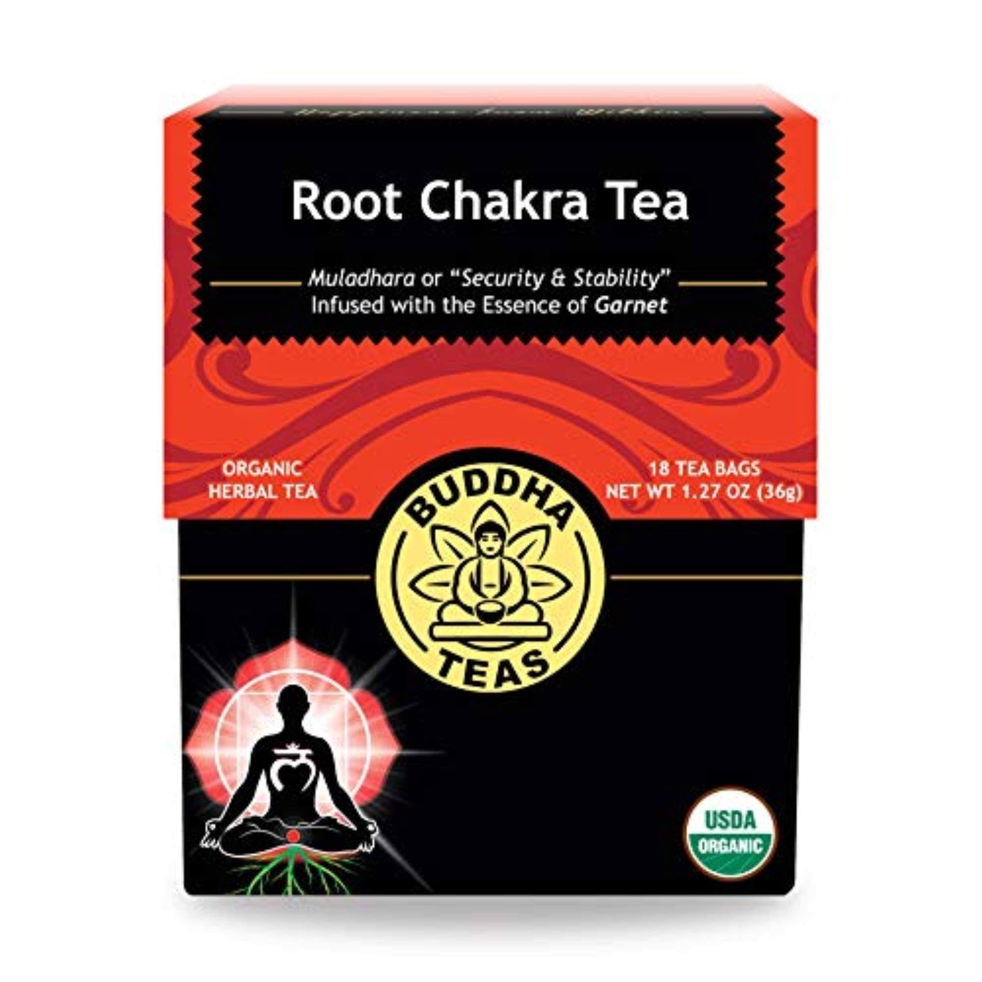 Buddha Teas Root Chakra Tea - 27g, 18 Tea Bags
