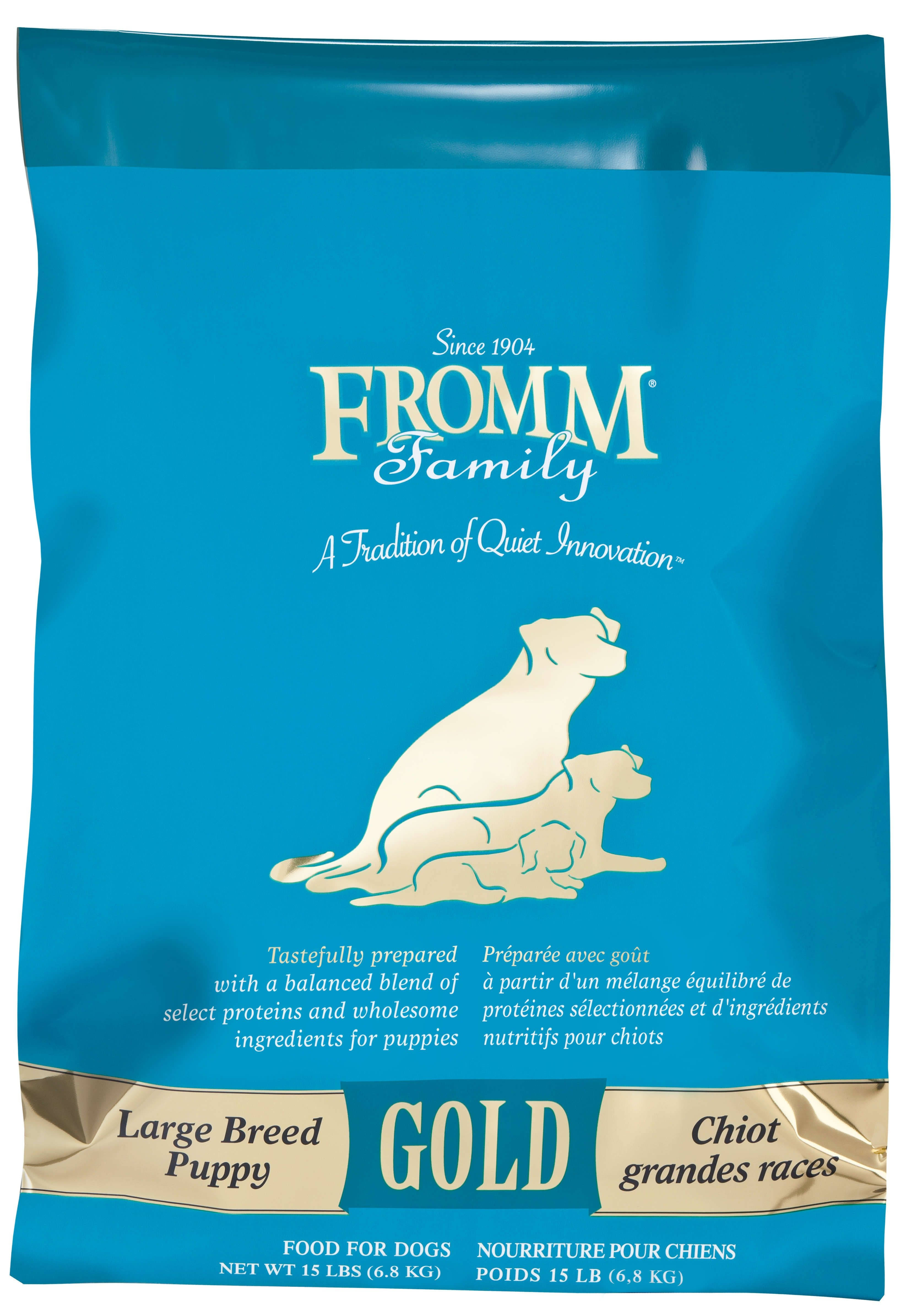 Fromm Gold Large Breed Puppy Dry Food - 15lb