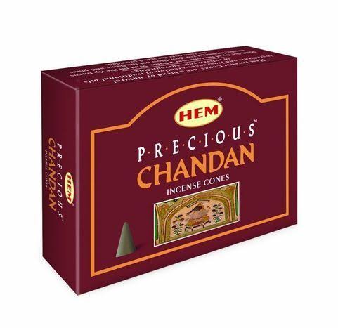 Hem *Precious Chandan Incense Cones x10