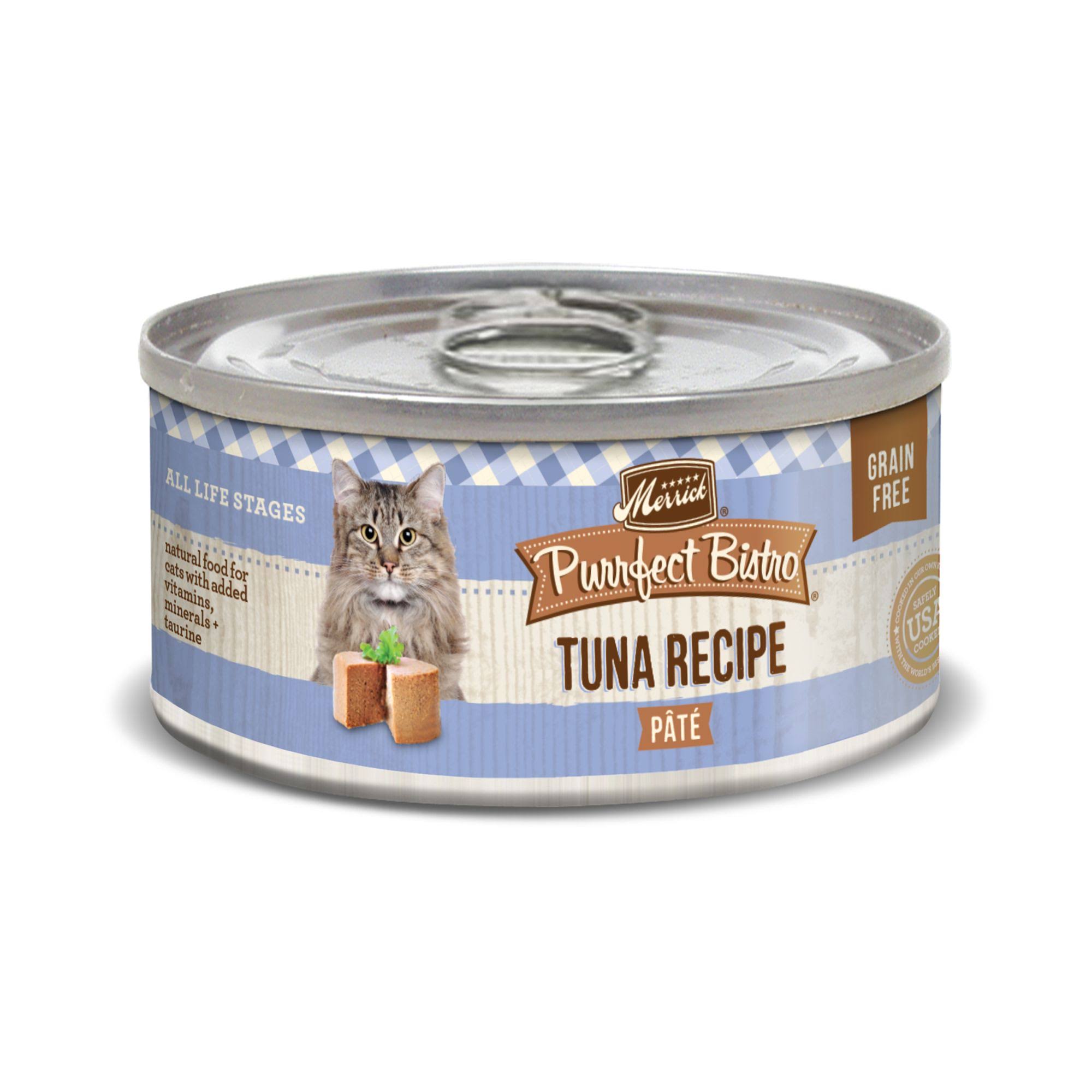 Merrick Purrfect Bistro Grain Free Cat Food - Tuna Pate