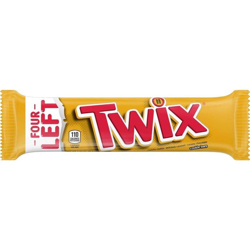 Twix Caramel & Milk Chocolate Cookie Bars - 4 Pack