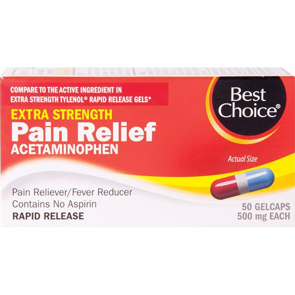 Best Choice Extra Strength Pain Killer - 50 ct