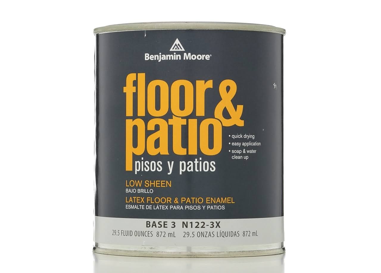 Floor & Patio Low Sheen Enamel N122 - Quart / Base 3