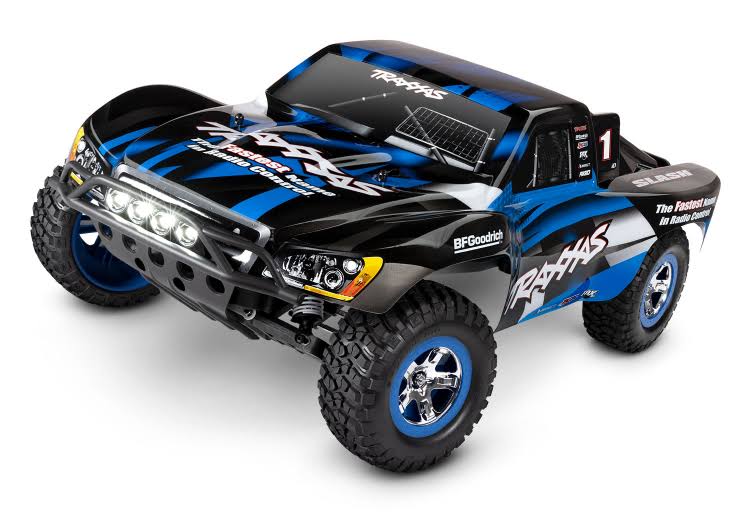Traxxas Slash 2WD 1/10 Short Course RTR TQ - LED - with Battery & Charger (Red)
