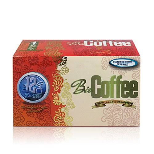Bio Coffee Organic Instant Non-dairy Alkaline Coffee - 12 Pack