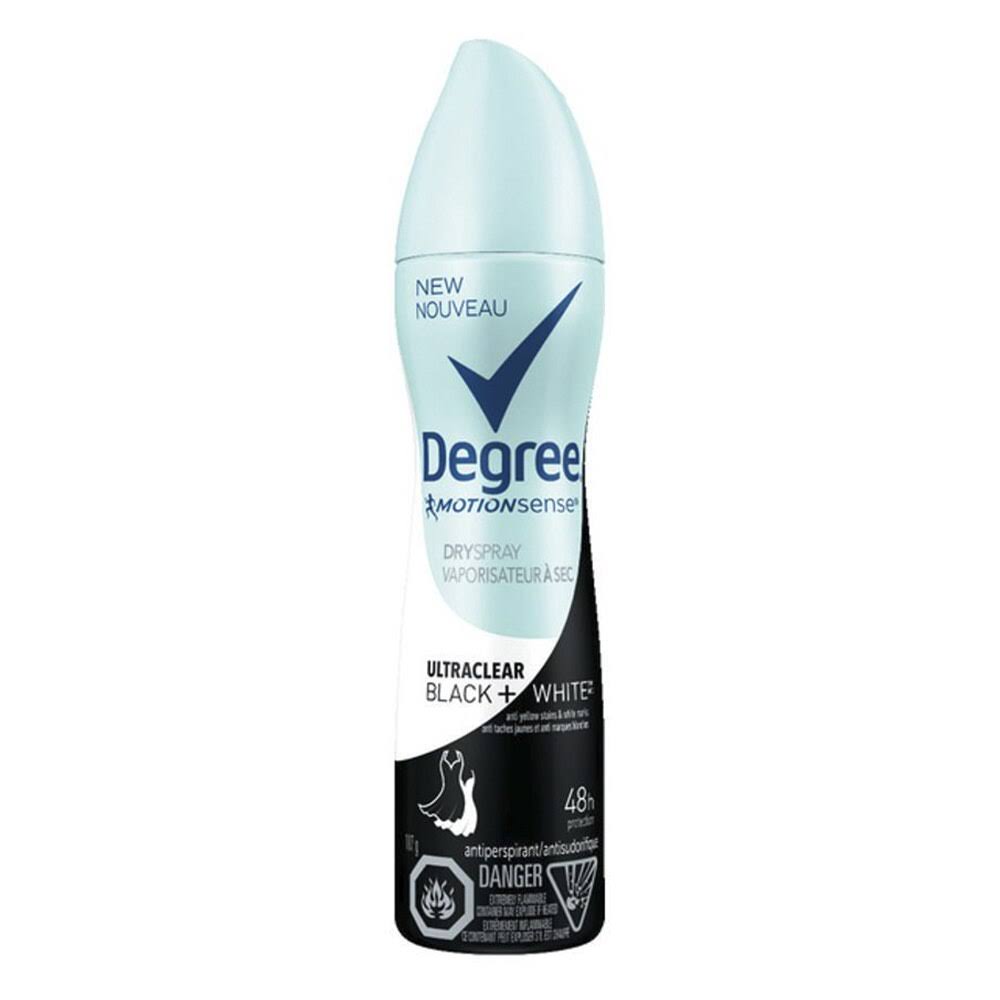 Degree Women UltraClear Black + White Antiperspirant Dry Spray