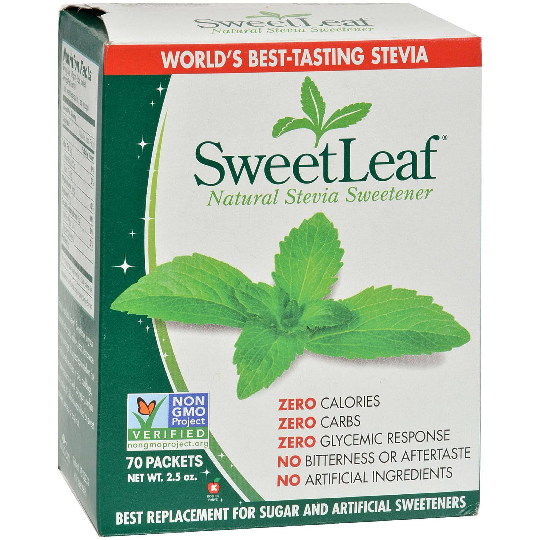 SweetLeaf Natural Stevia Sweetener - 35 Packets
