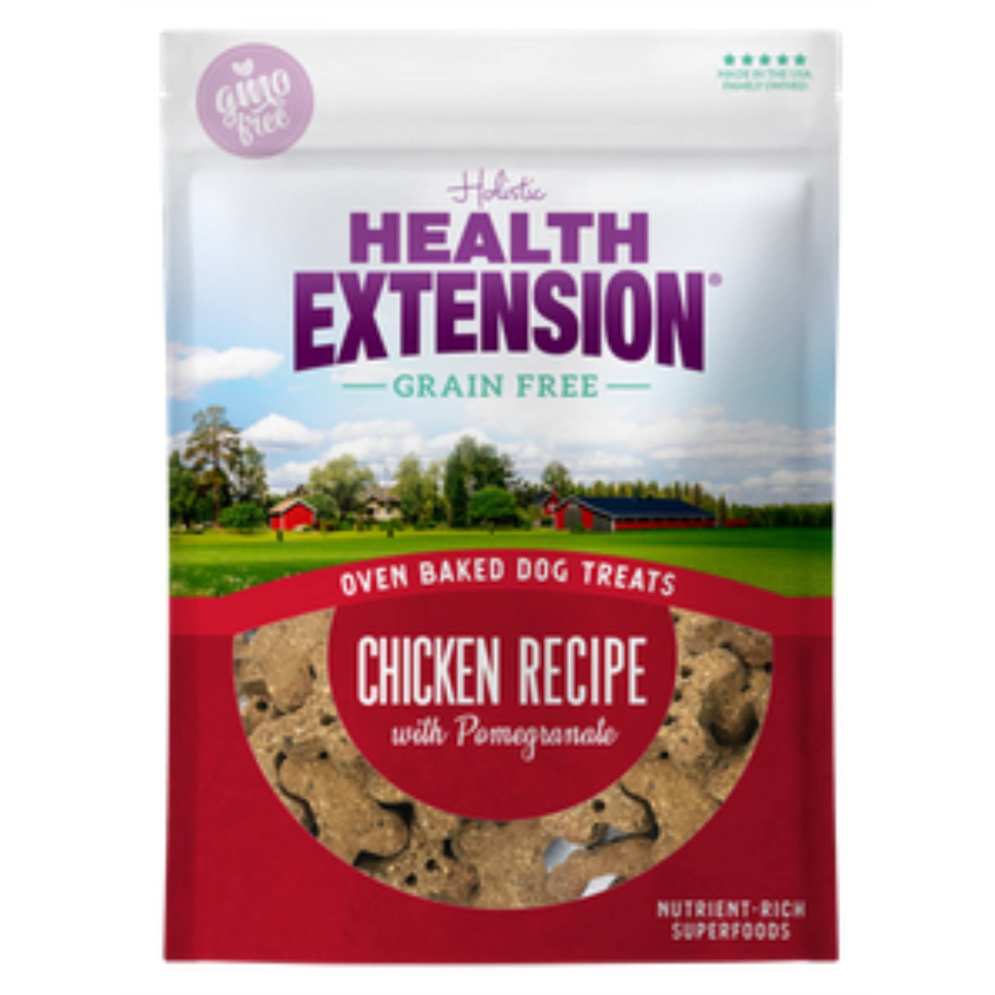 Health Extension Oven Baked Grain Free 2.25lb Chicken with Pomegranate