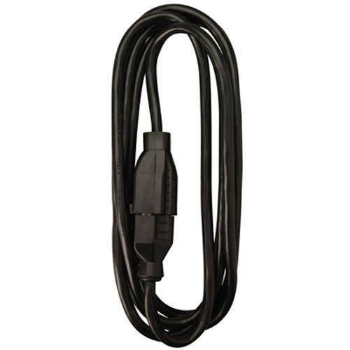 Master Electrician Round Vinyl Extension Cord - Black, 15 Ft