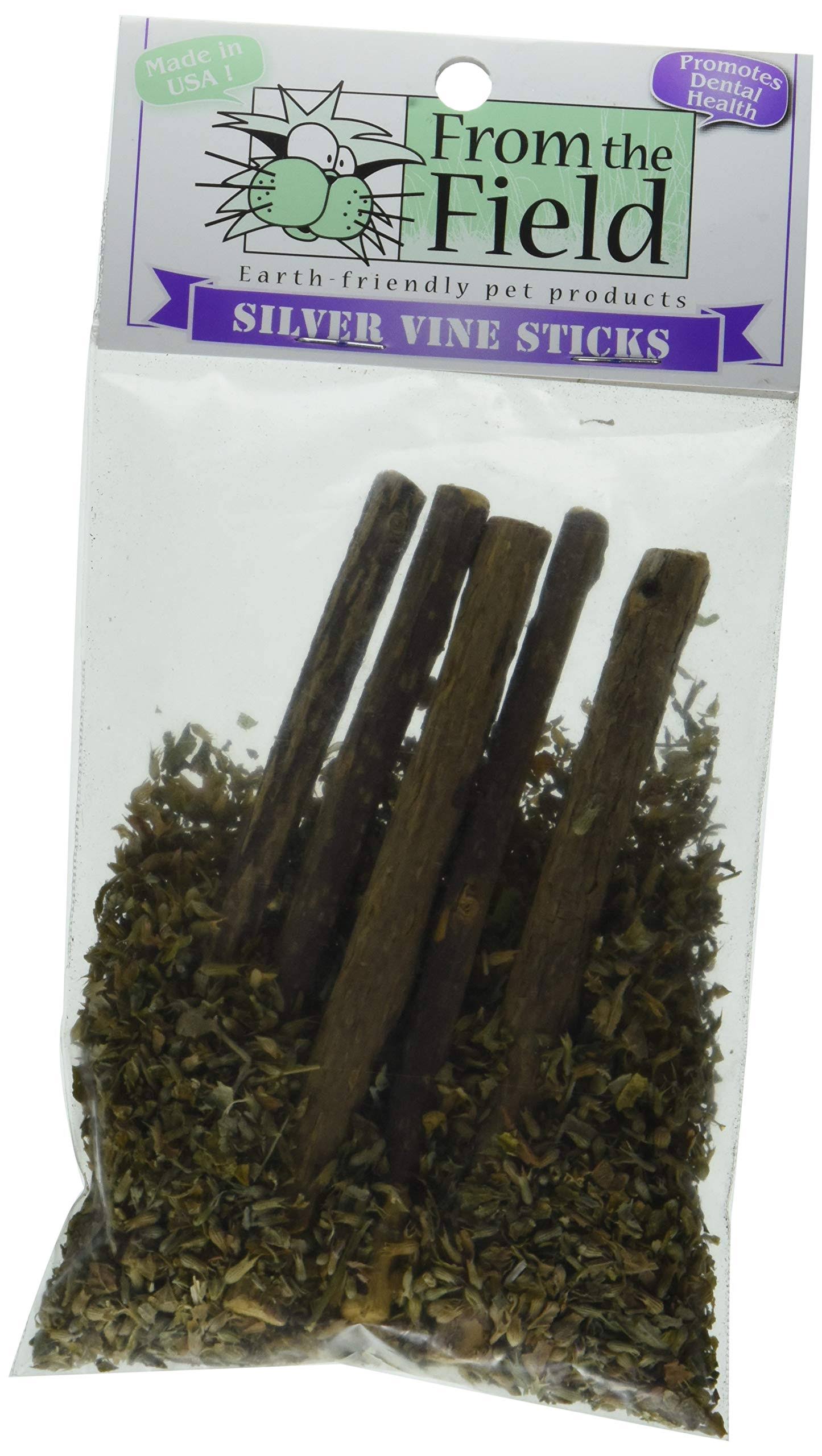 from The Field Silver Vine Sticks in Ultimate Blend Catnip