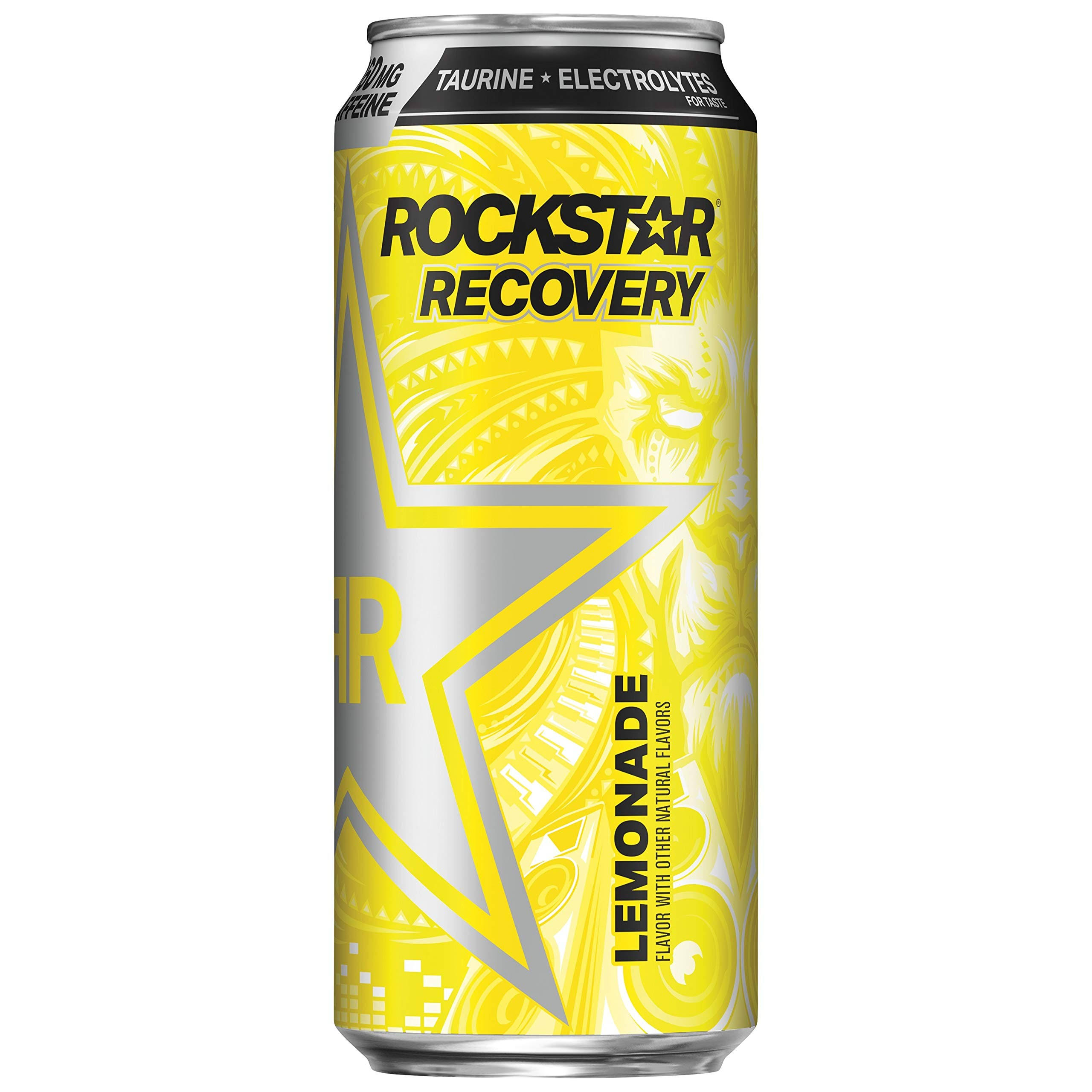 Rockstar Energy Drink, Lemonade, Recovery - 16 fl oz