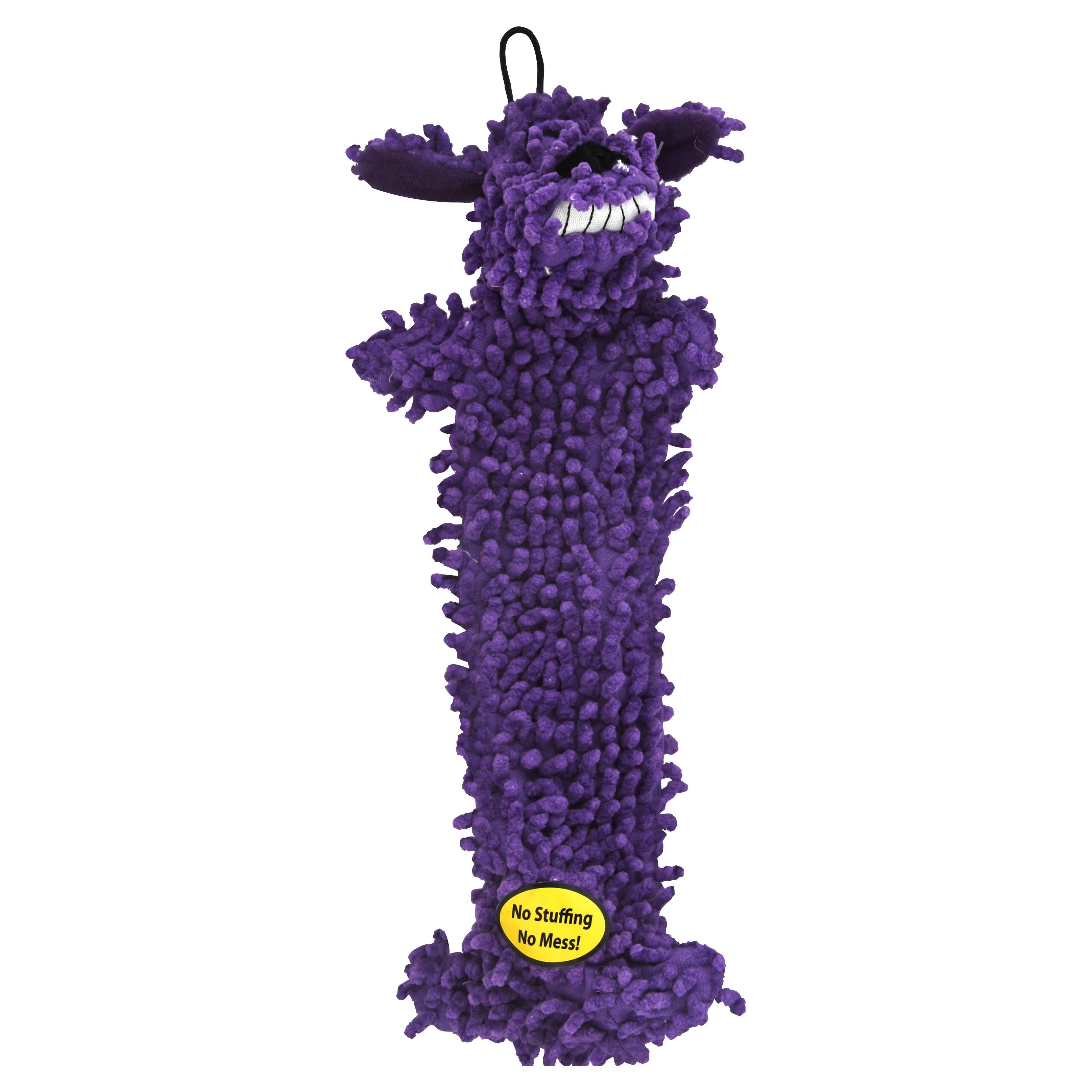 Multipet's Floppy Loofa Dog Toy - Assorted Colors, 12"