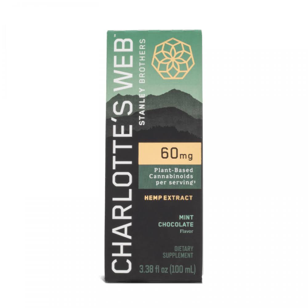 Charlotte's Web 60mg Mint Chocolate 3.38oz