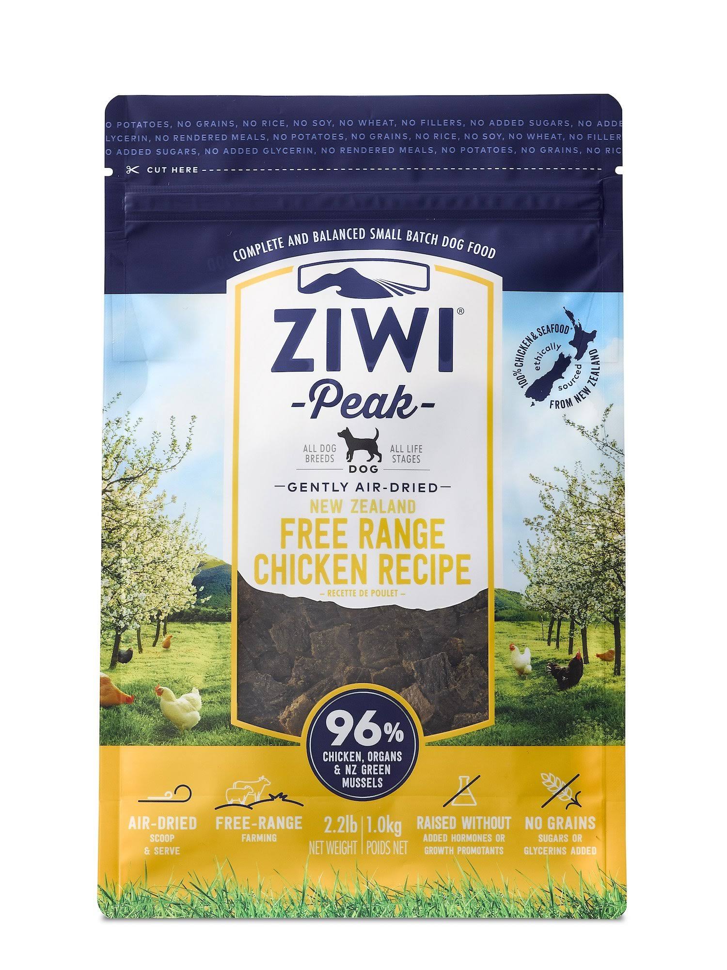 Ziwi Peak Air Dried Chicken Recipe Dog Food - 1kg