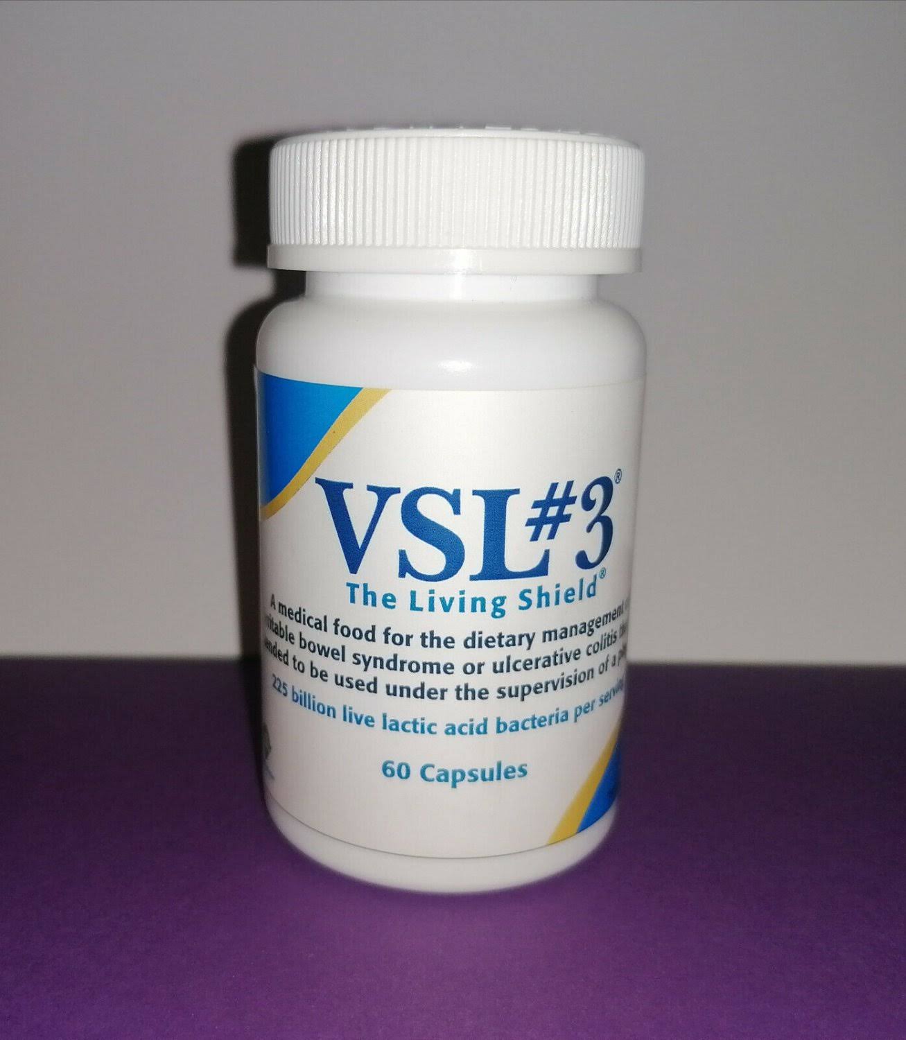 VSL #3 Probiotic 60 Capsules Worldwide Shipping