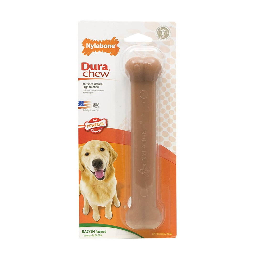 Nylabone Dura Chew Flavored Bone Dog Chew - Bacon