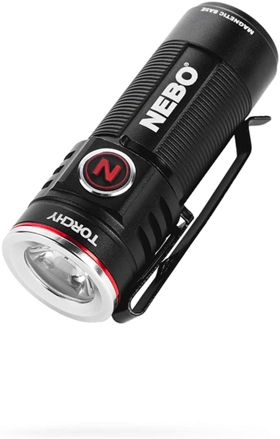 Nebo 1000-Lumen Pocket Sized Flashlight: 4 Light Modes Plus Turbo Mode; Water and Impact Resistant; Power Memory Recall; Rechargeable Battery and