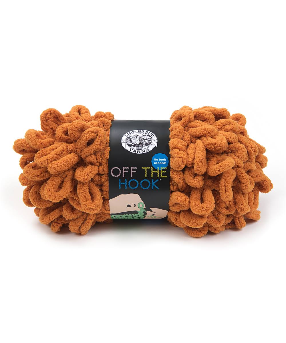 Lion Brand Yarn - Off The Hook - Spiced Pumpkin 100g