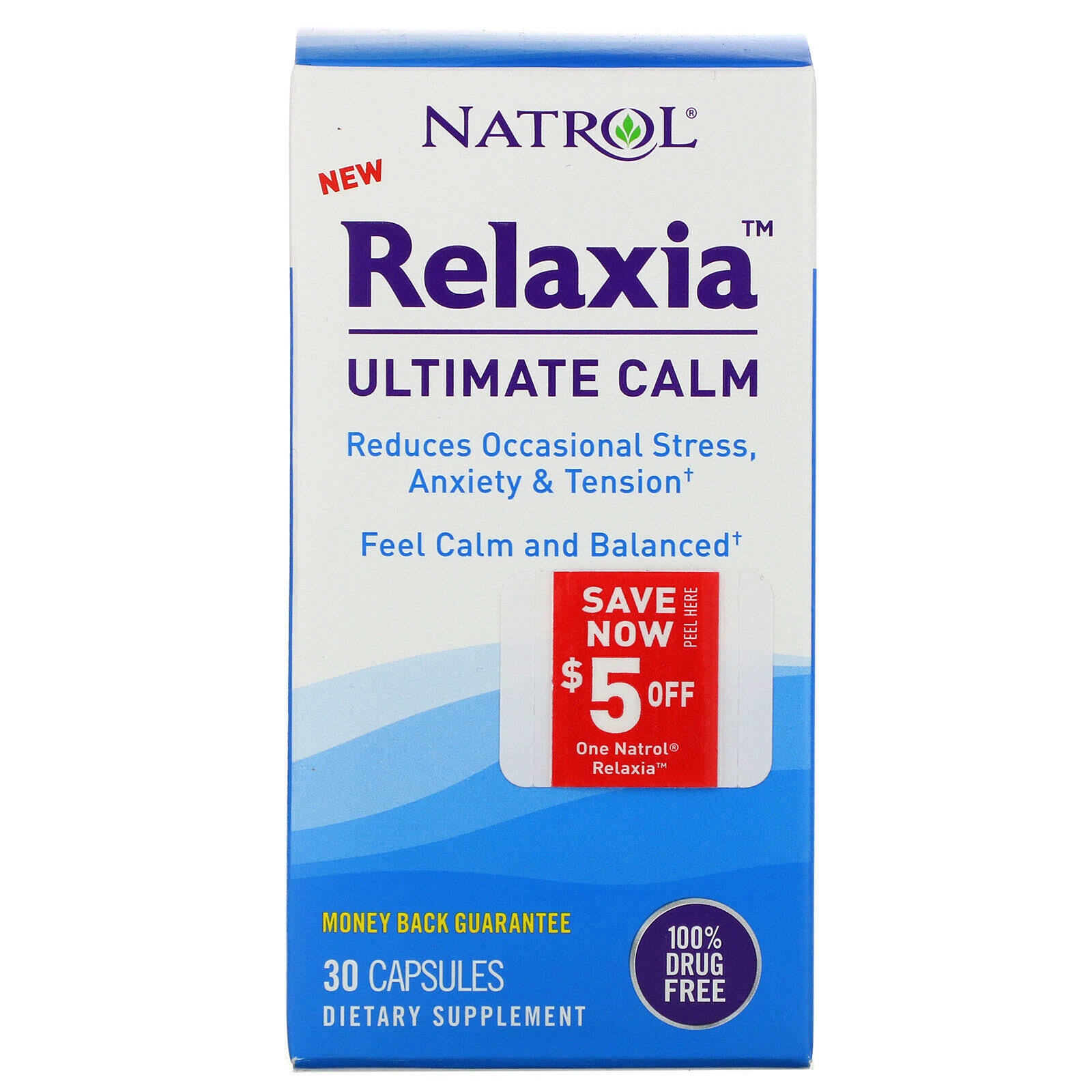 Natrol Relaxia Ultimate Calm - 30 Caps