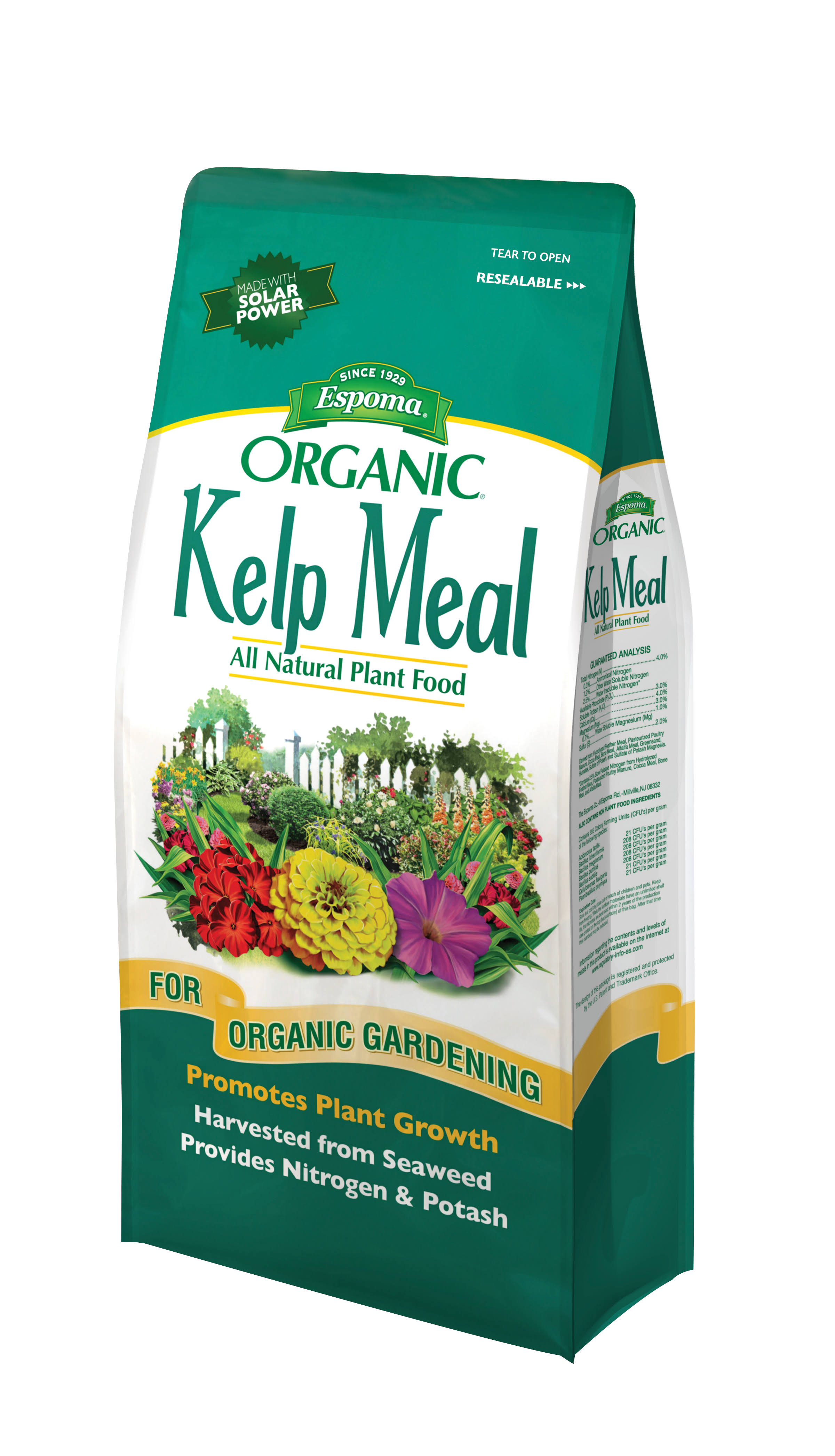 Espoma KM4 Organic Traditions Kelp Meal - 4lbs