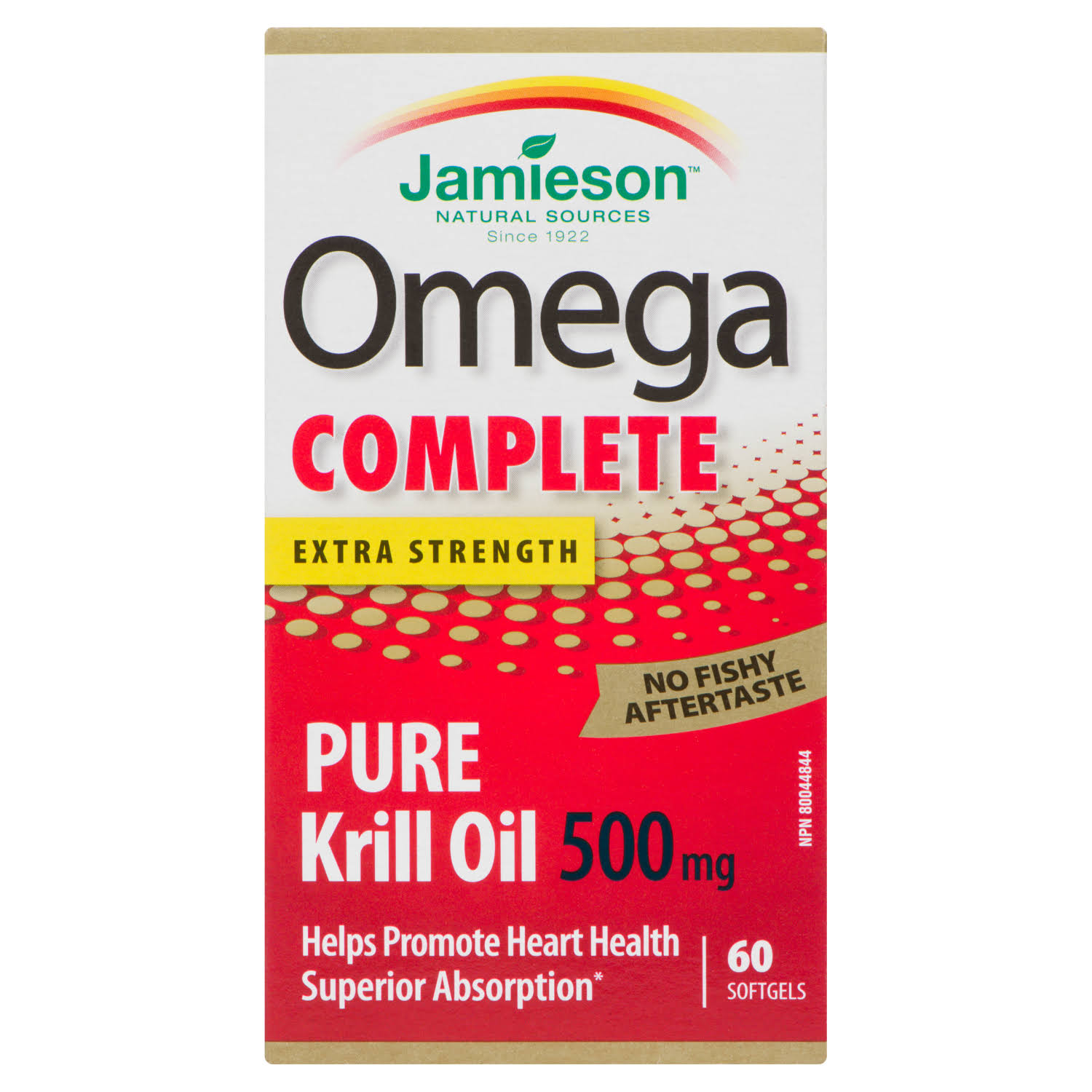 Jamieson Omega Complete Pure Krill Oil Extra Strength, 60 Softgels