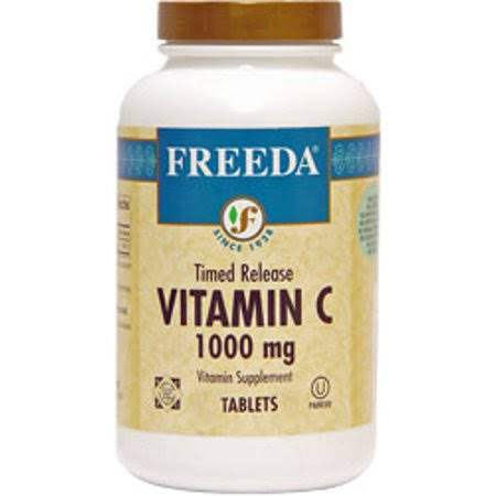 Freeda Kosher Vitamin C Time Release 1000 mg. - 100 Tablets