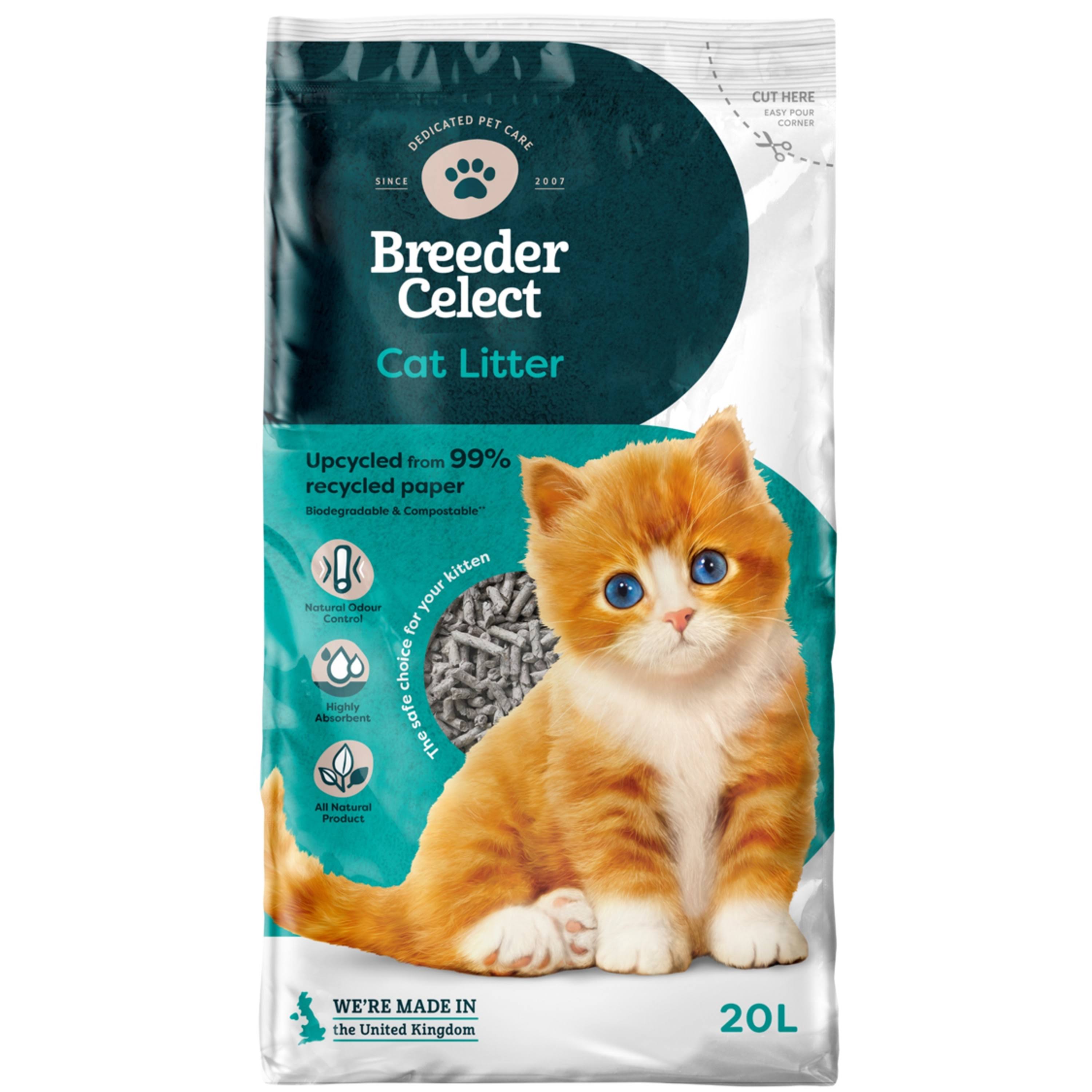 Breeder Celect Cat Litter 20 Litres