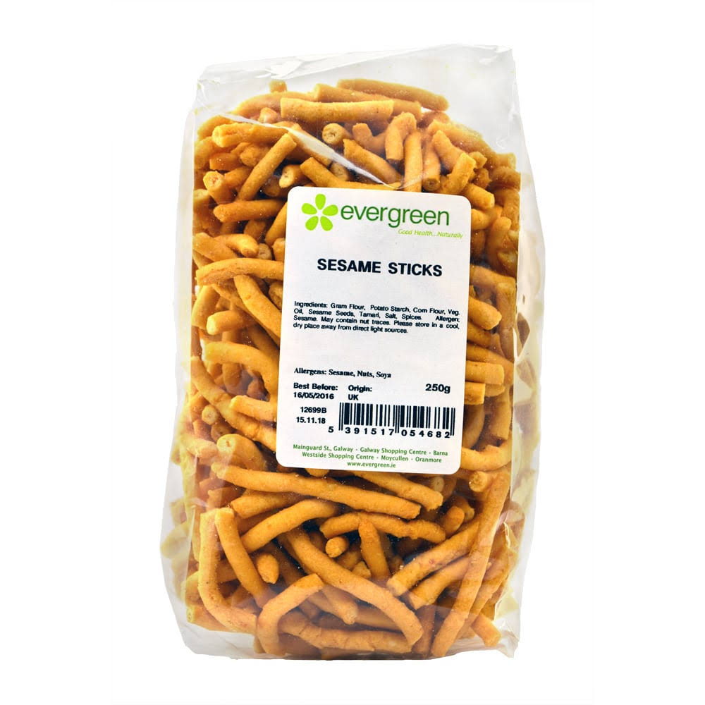 Evergreen Healthfoods Sesame Sticks - 250g