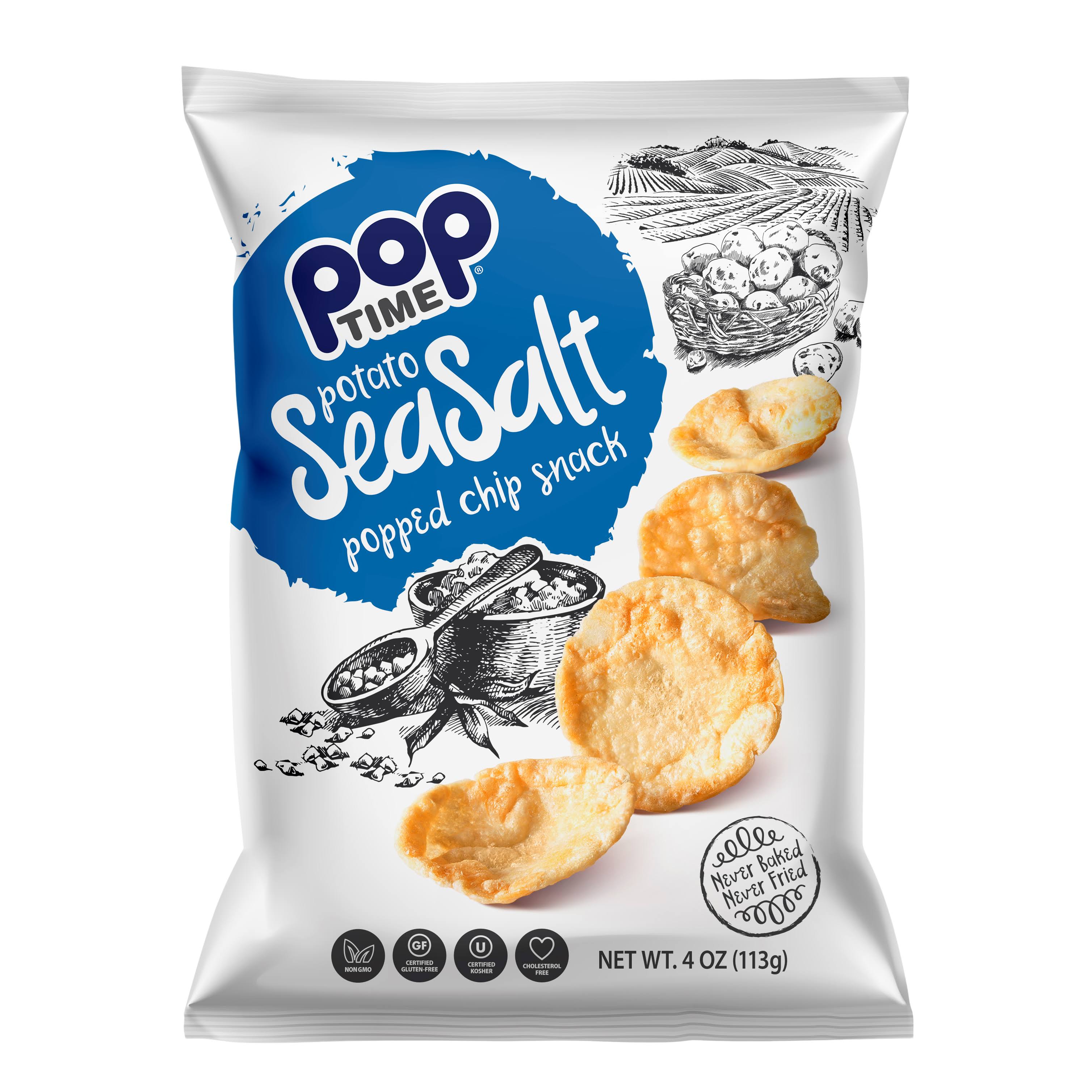Pop Time Sea Salt Popped Chips