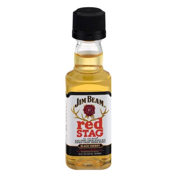 Jim Beam Red Stag Black Cherry Bourbon - 50ml