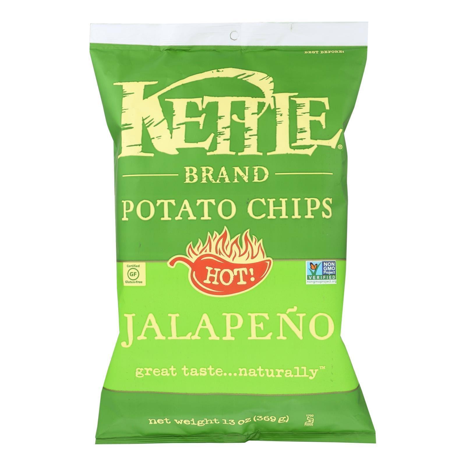Kettle Brand Jalapeno Potato Chips - 13oz
