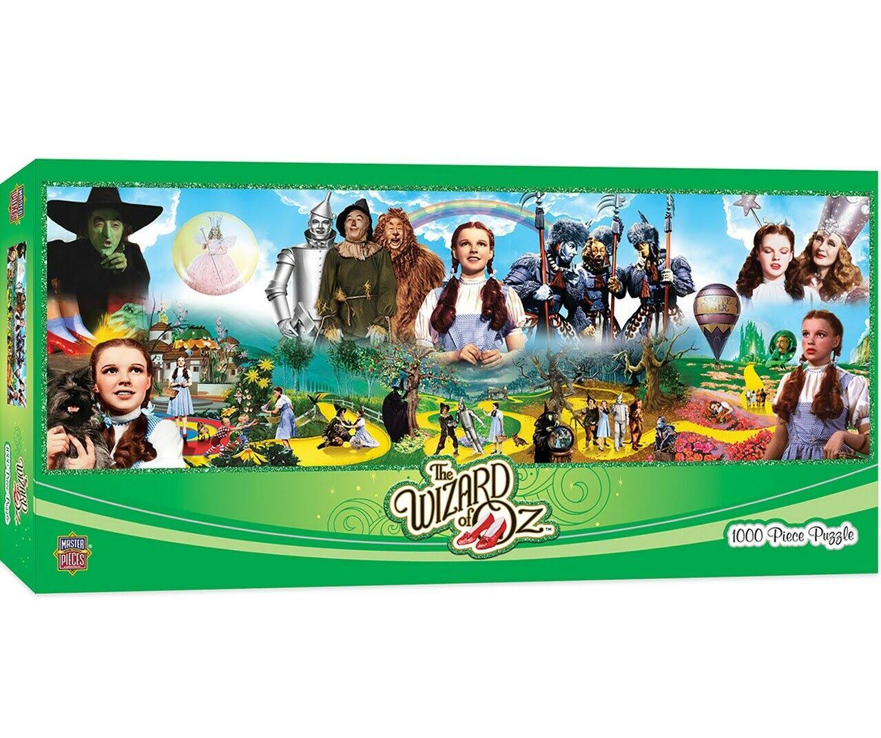 Masterpieces Jigsaw Puzzle - Wizard of Oz Panoramic Montage, 1000 Pieces