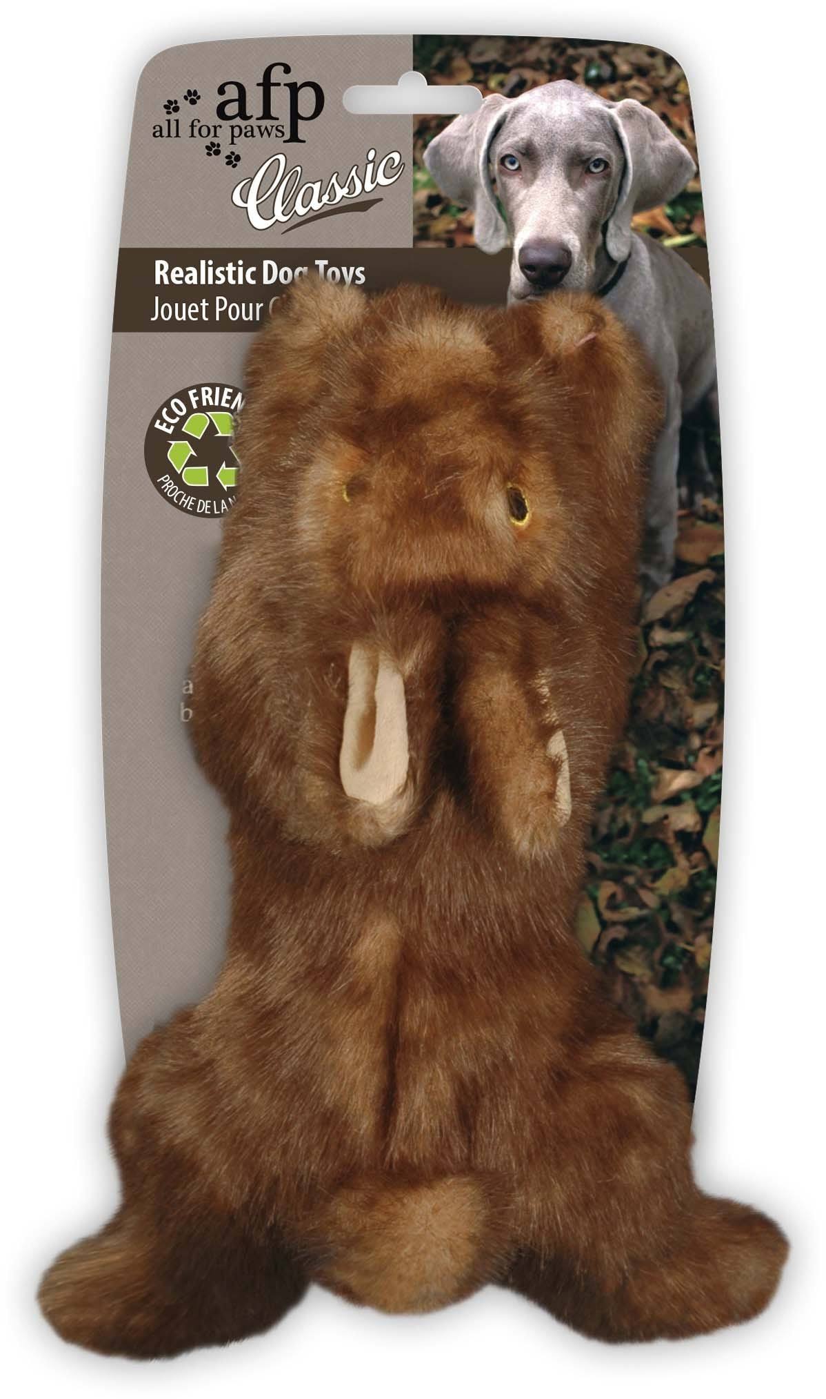 All for Paws Rabbit Pet Toys - Small, Classic Brown