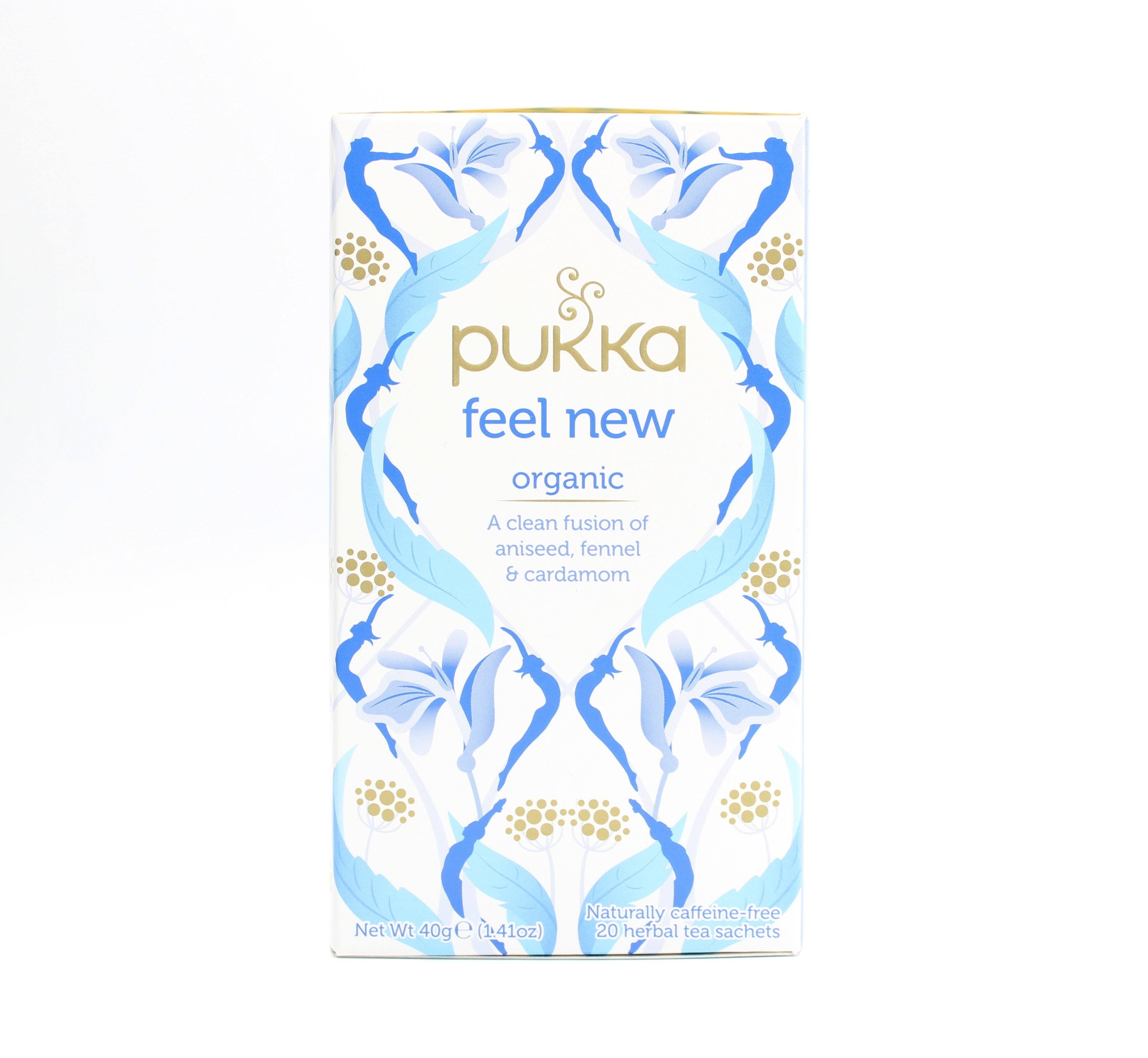 Pukka Organic Feel New Teas - 20ct